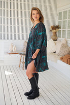 JAASE | MIDNIGHT LILLY ADELA MINI DRESS | Bohemian Love Runway