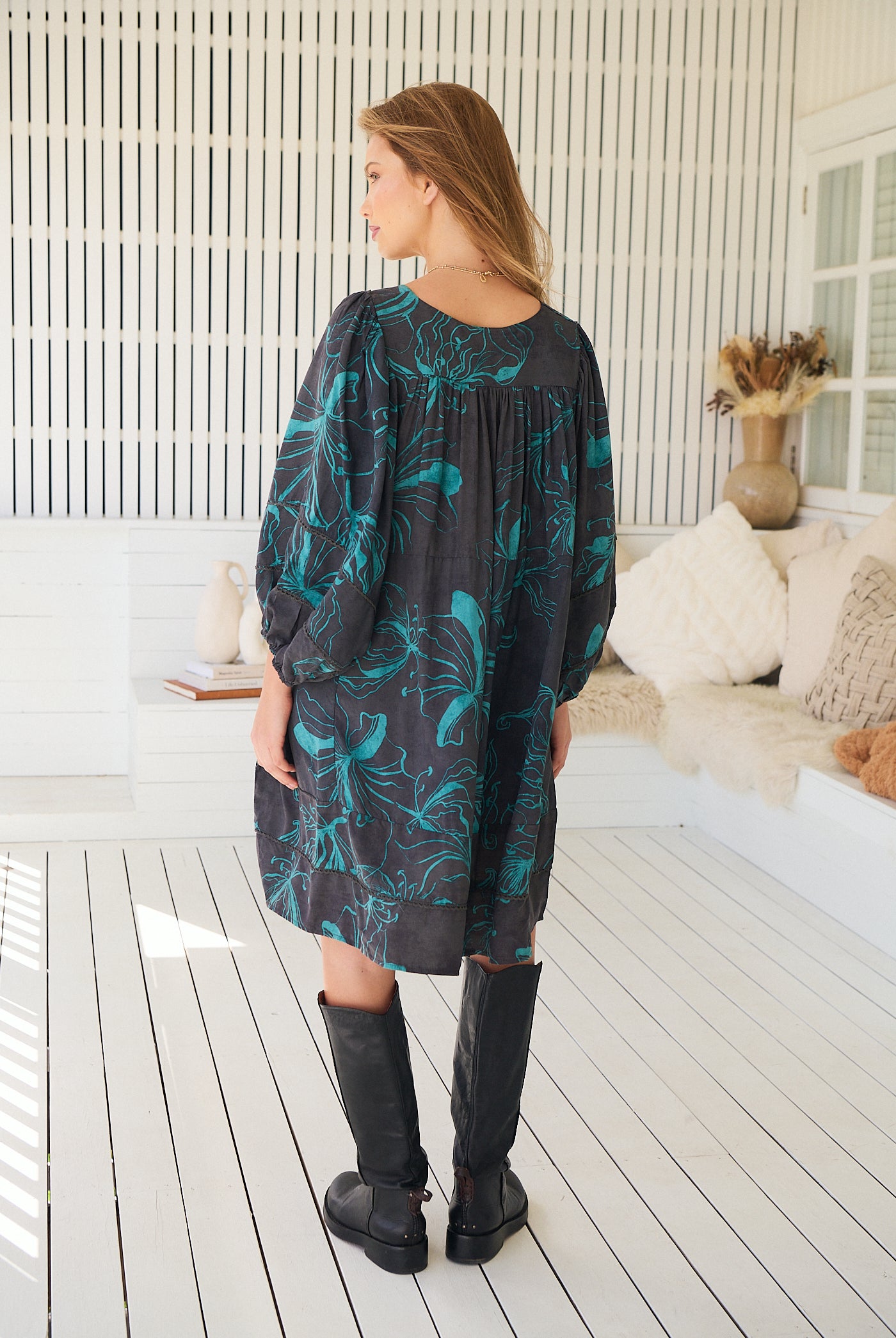 JAASE | MIDNIGHT LILLY ADELA MINI DRESS | Bohemian Love Runway