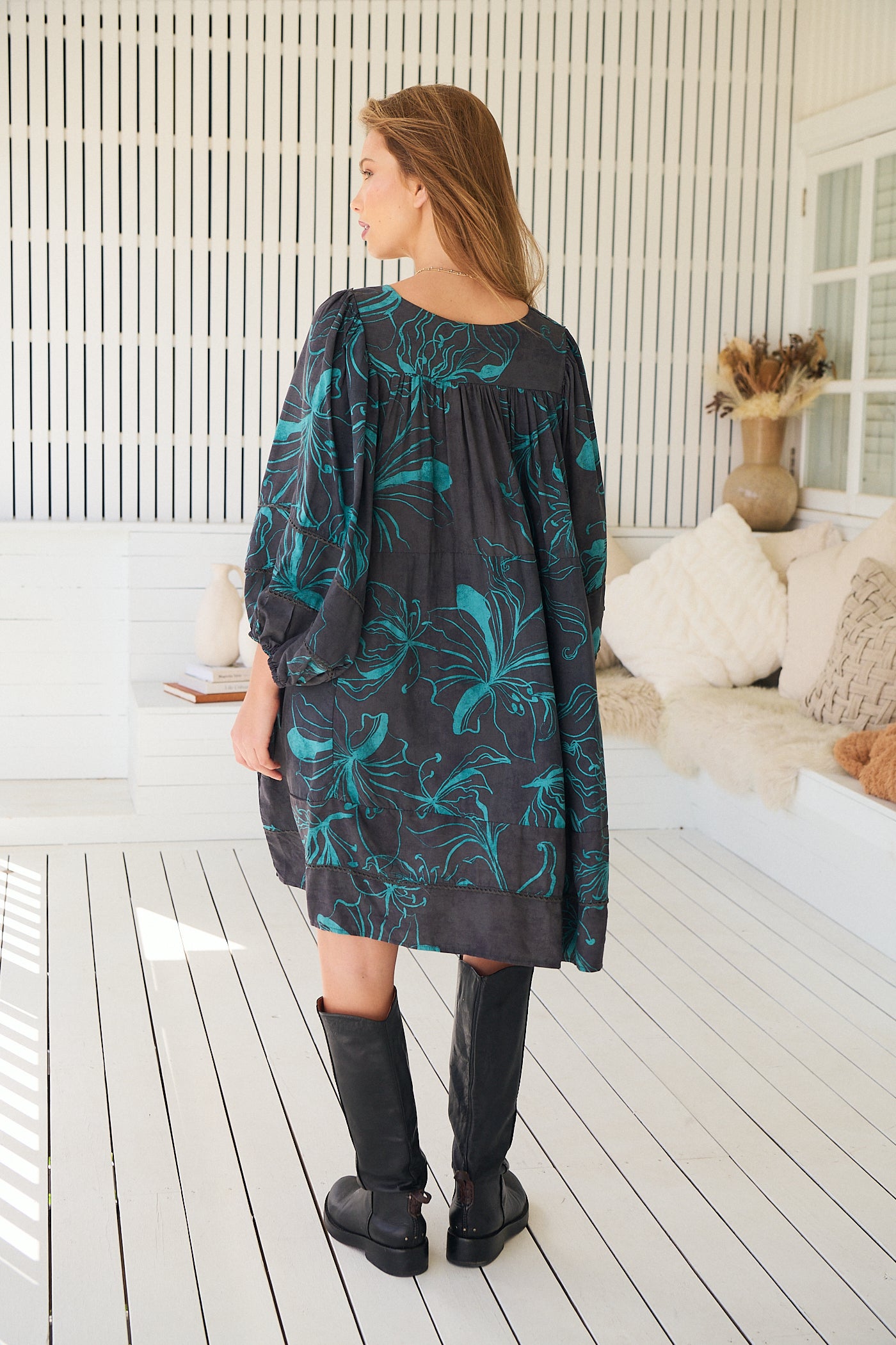 JAASE | MIDNIGHT LILLY ADELA MINI DRESS | Bohemian Love Runway