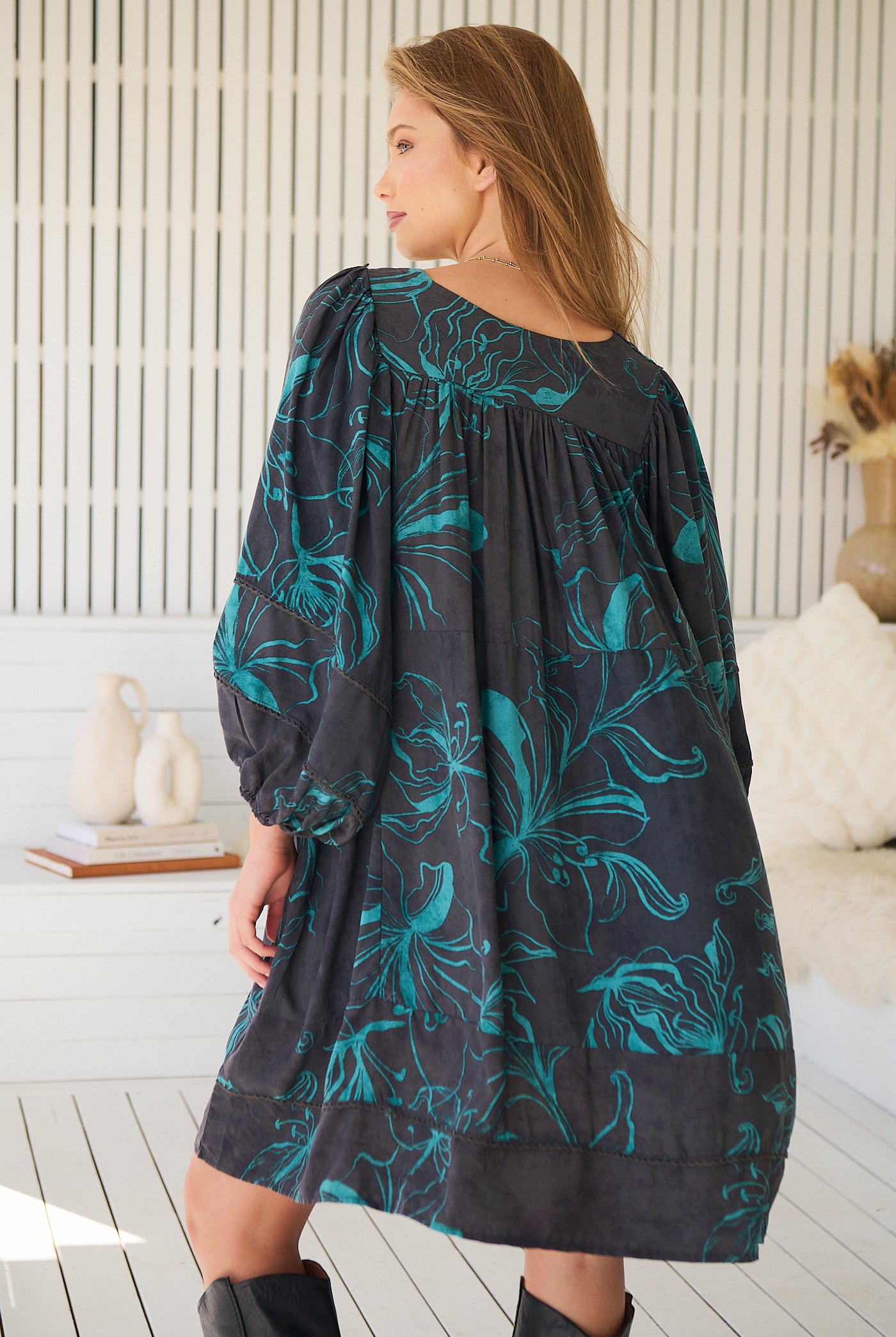 JAASE | MIDNIGHT LILLY ADELA MINI DRESS | Bohemian Love Runway