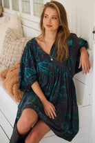 JAASE | MIDNIGHT LILLY ADELA MINI DRESS | Bohemian Love Runway
