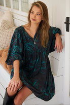 JAASE | MIDNIGHT LILLY ADELA MINI DRESS | Bohemian Love Runway