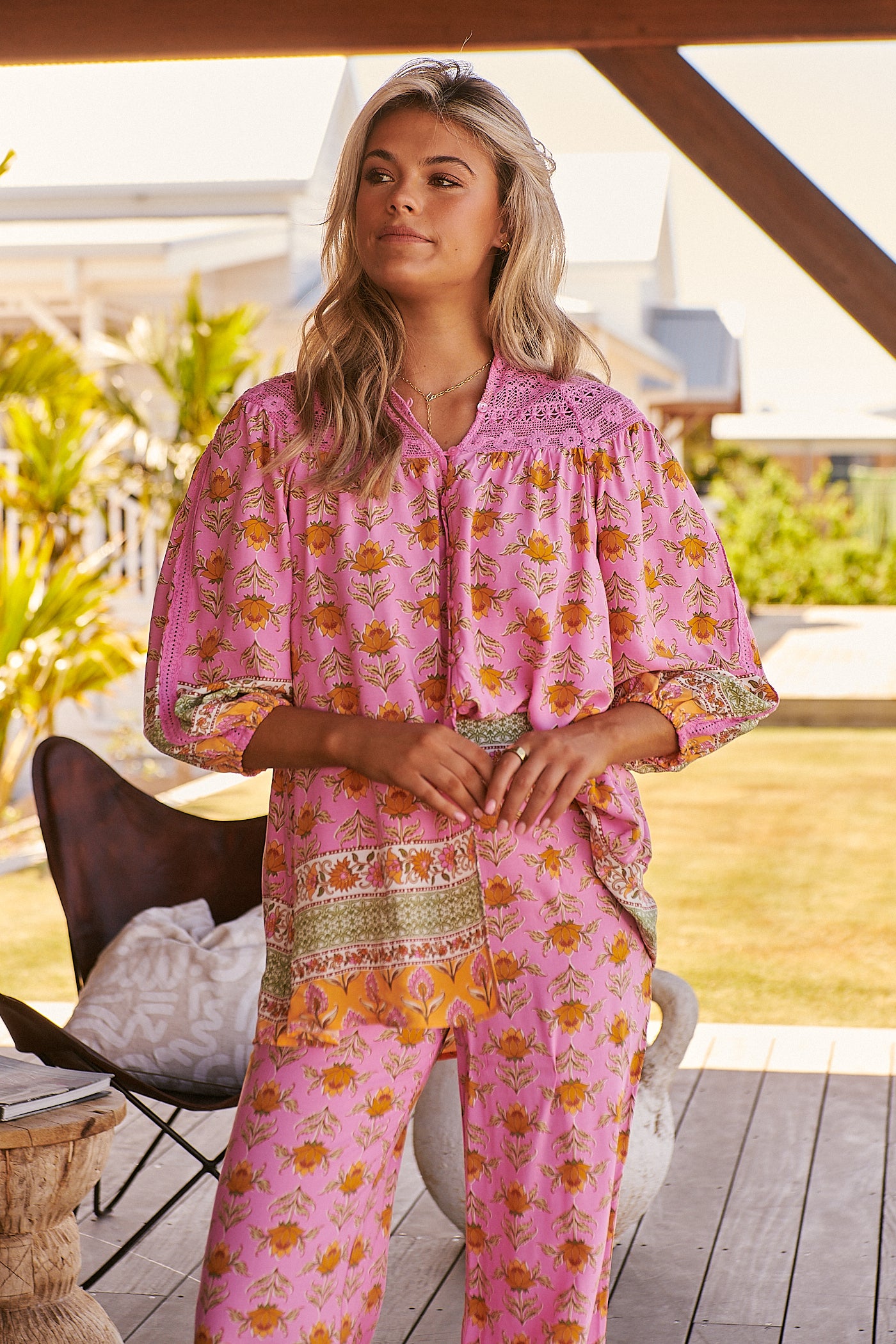 JAASE | BLUSHING MEADOW JAX PANTS | Bohemian Love Runway