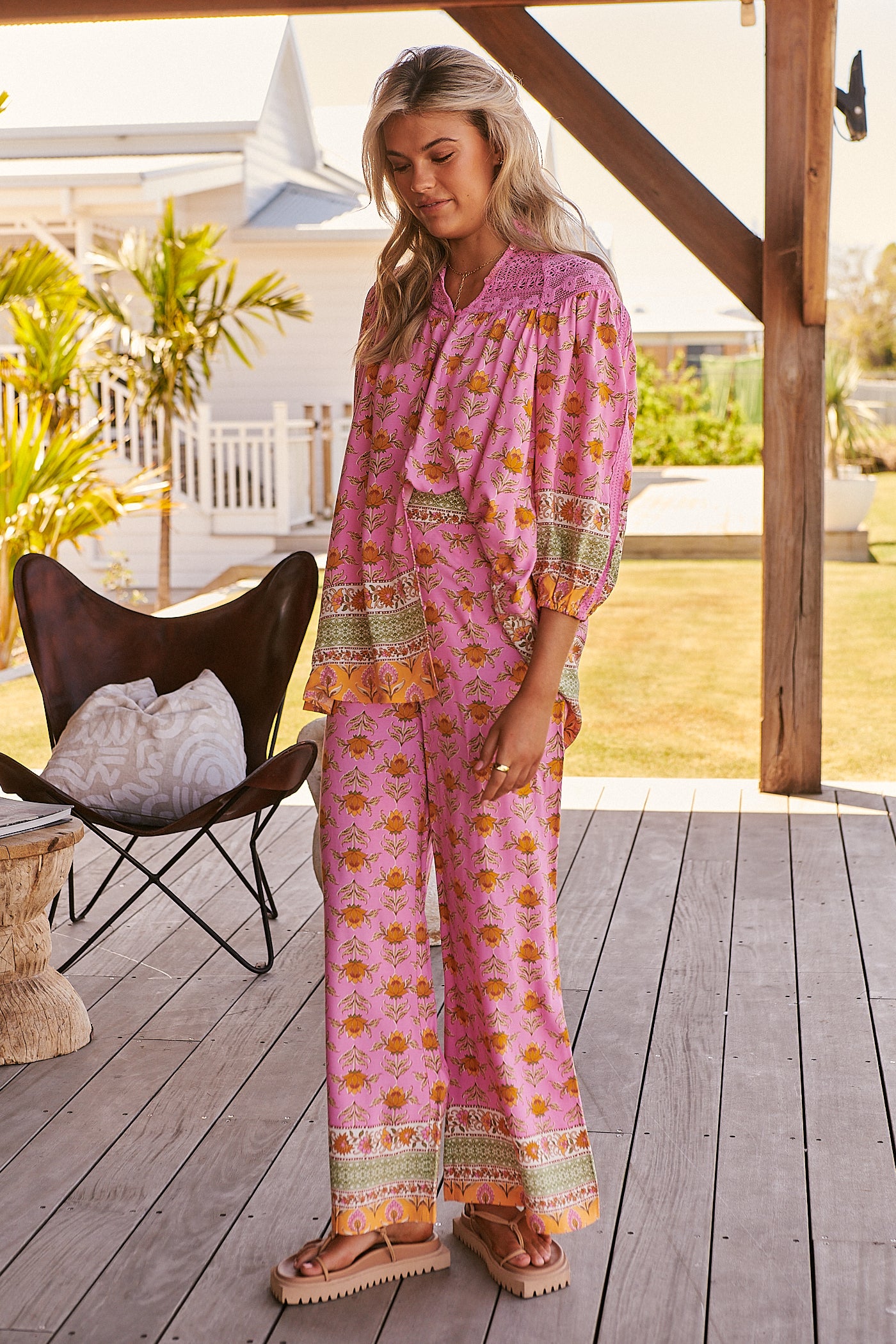 JAASE | BLUSHING MEADOW JAX PANTS | Bohemian Love Runway