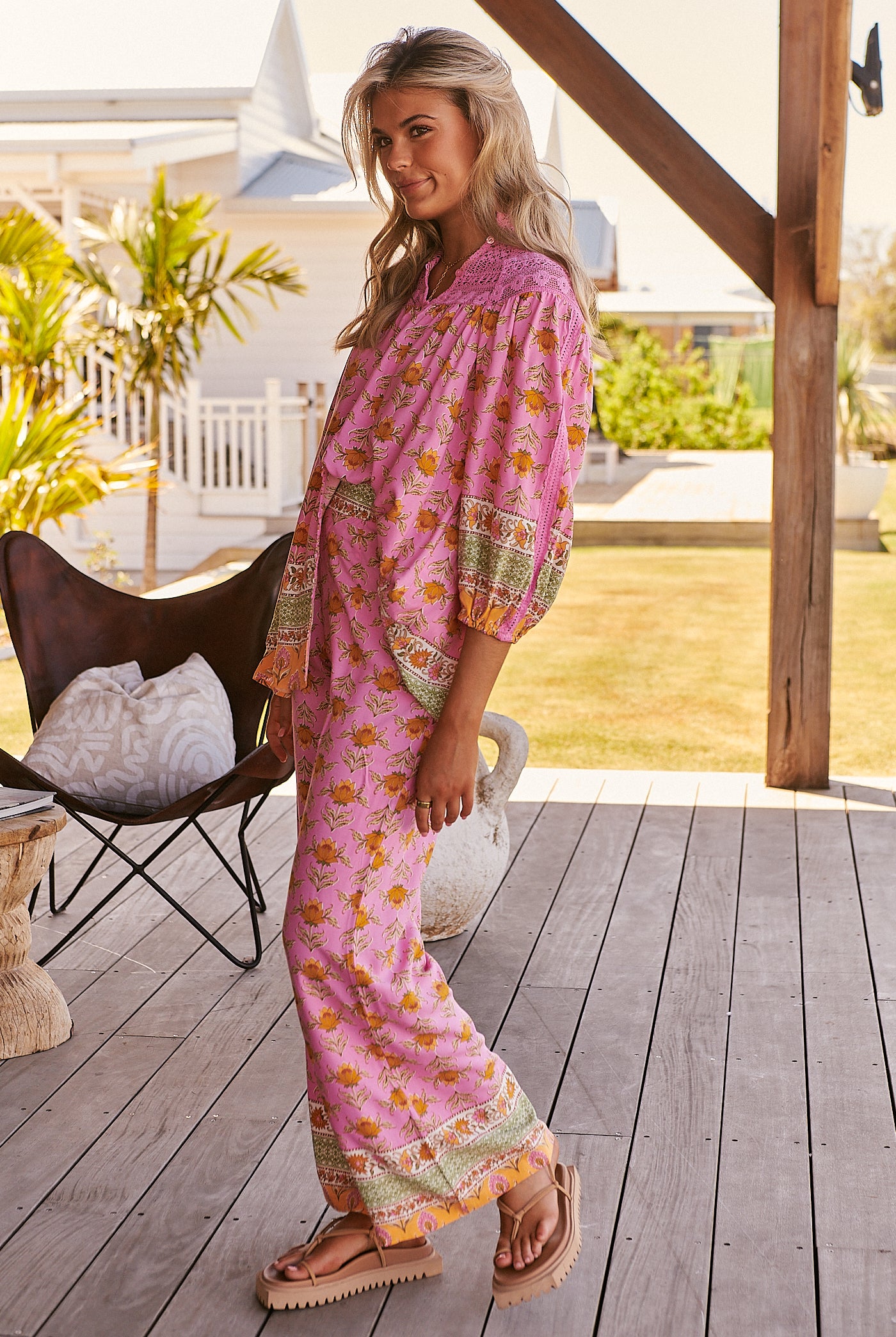 JAASE | BLUSHING MEADOW JAX PANTS | Bohemian Love Runway