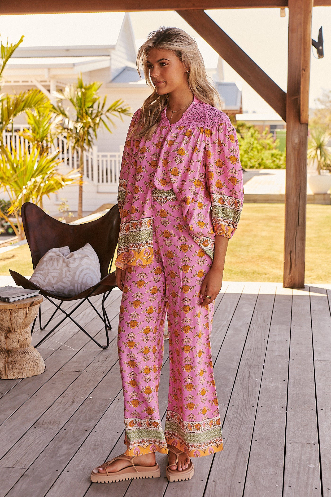 JAASE | BLUSHING MEADOW JAX PANTS | Bohemian Love Runway