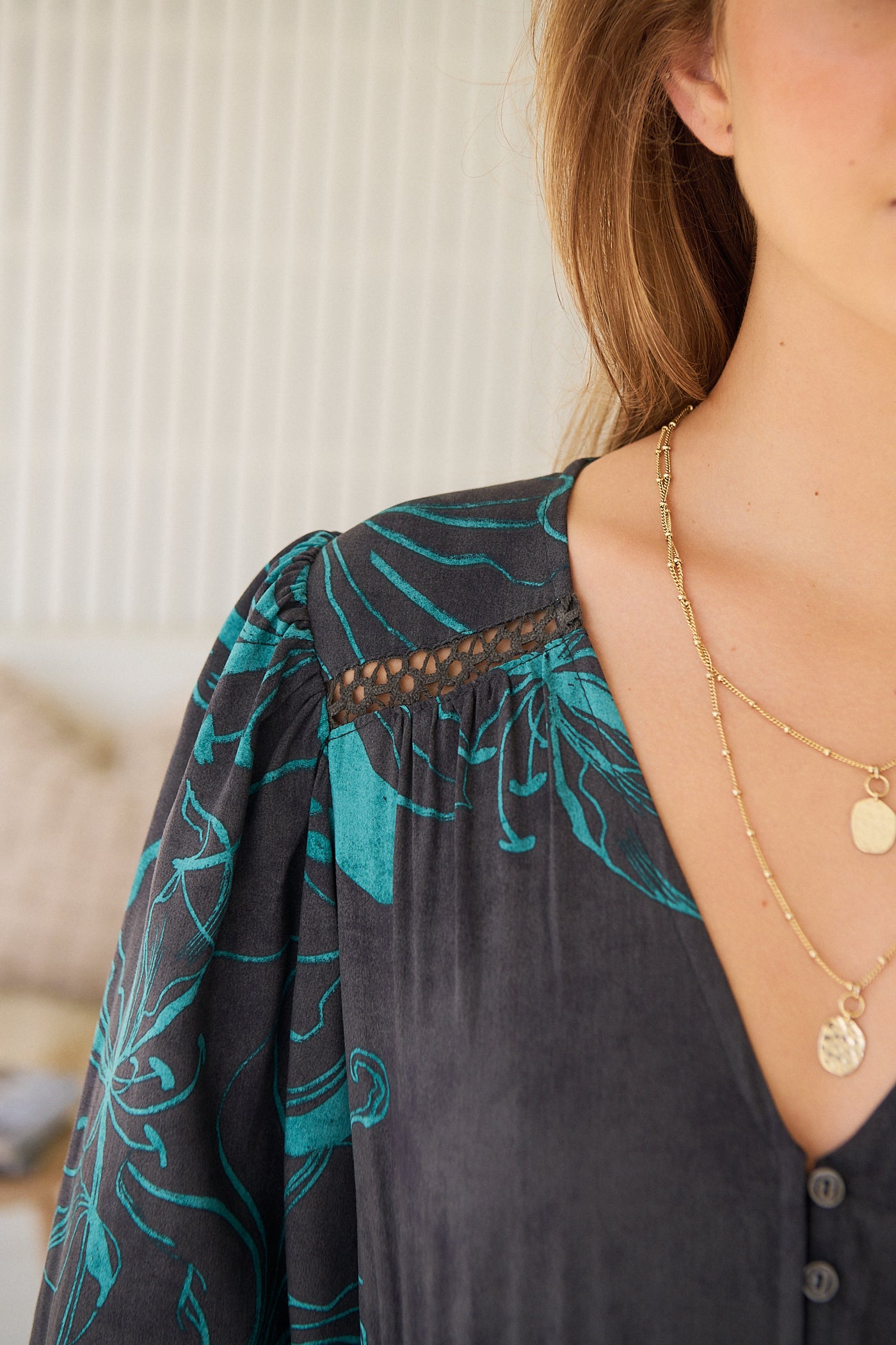 JAASE | MIDNIGHT LILLY LONG SLEEVE CARMEN MAXI DRESS | Bohemian Love Runway