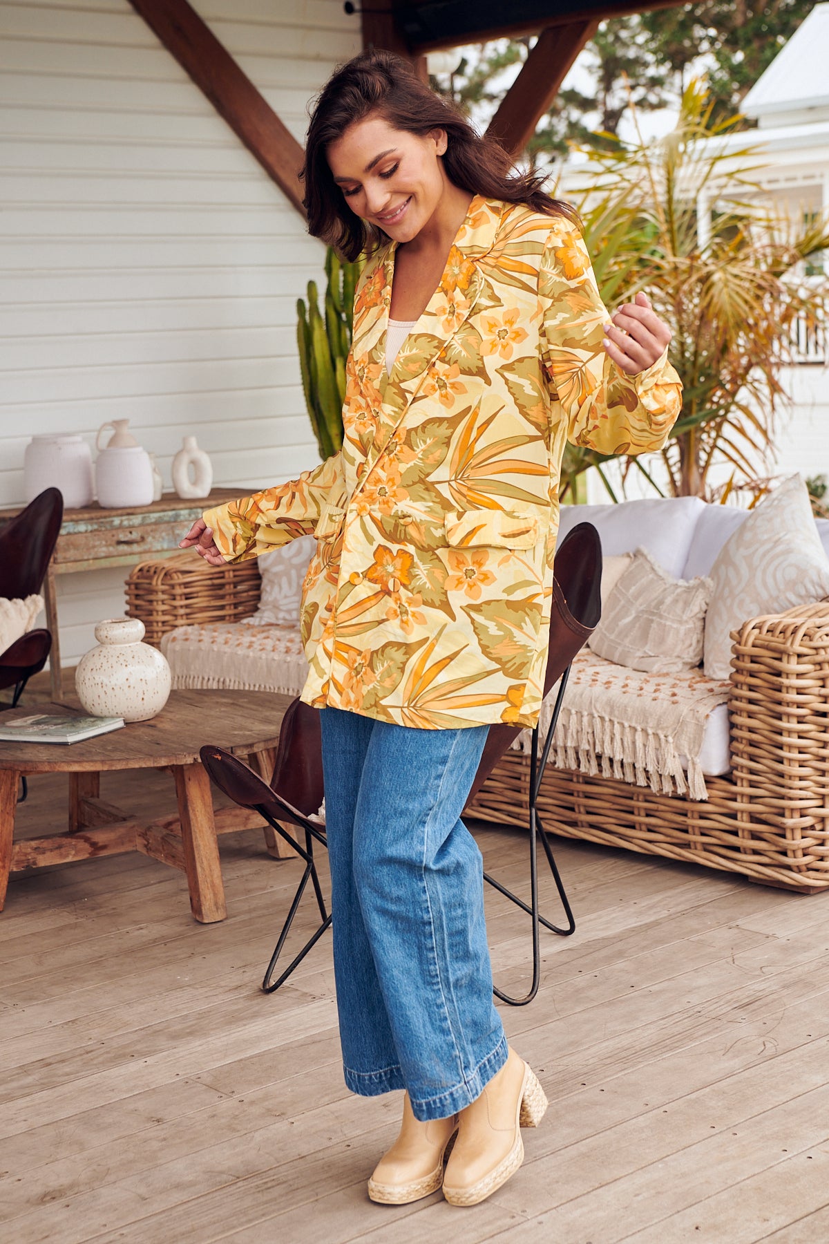 JAASE | ALOHI MISSY BLAZER | Bohemian Love Runway