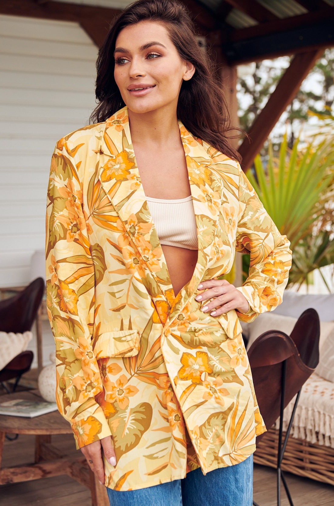JAASE | ALOHI MISSY BLAZER | Bohemian Love Runway