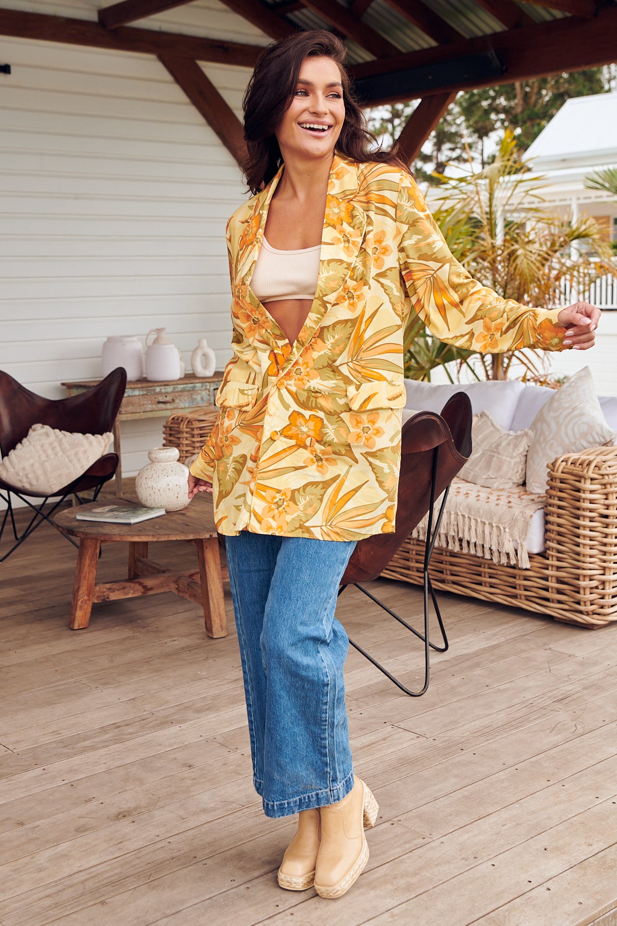 JAASE | ALOHI MISSY BLAZER | Bohemian Love Runway