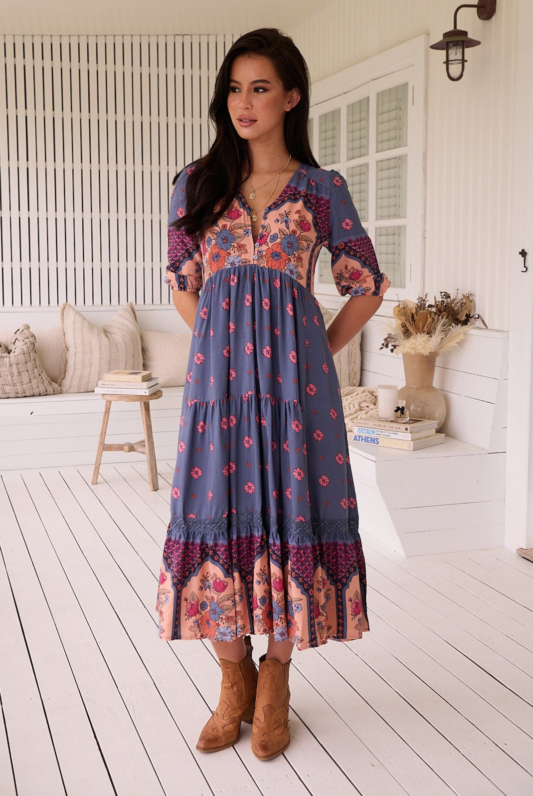 JAASE | LANEY EVE LACE MIDI DRESS | Bohemian Love Runway