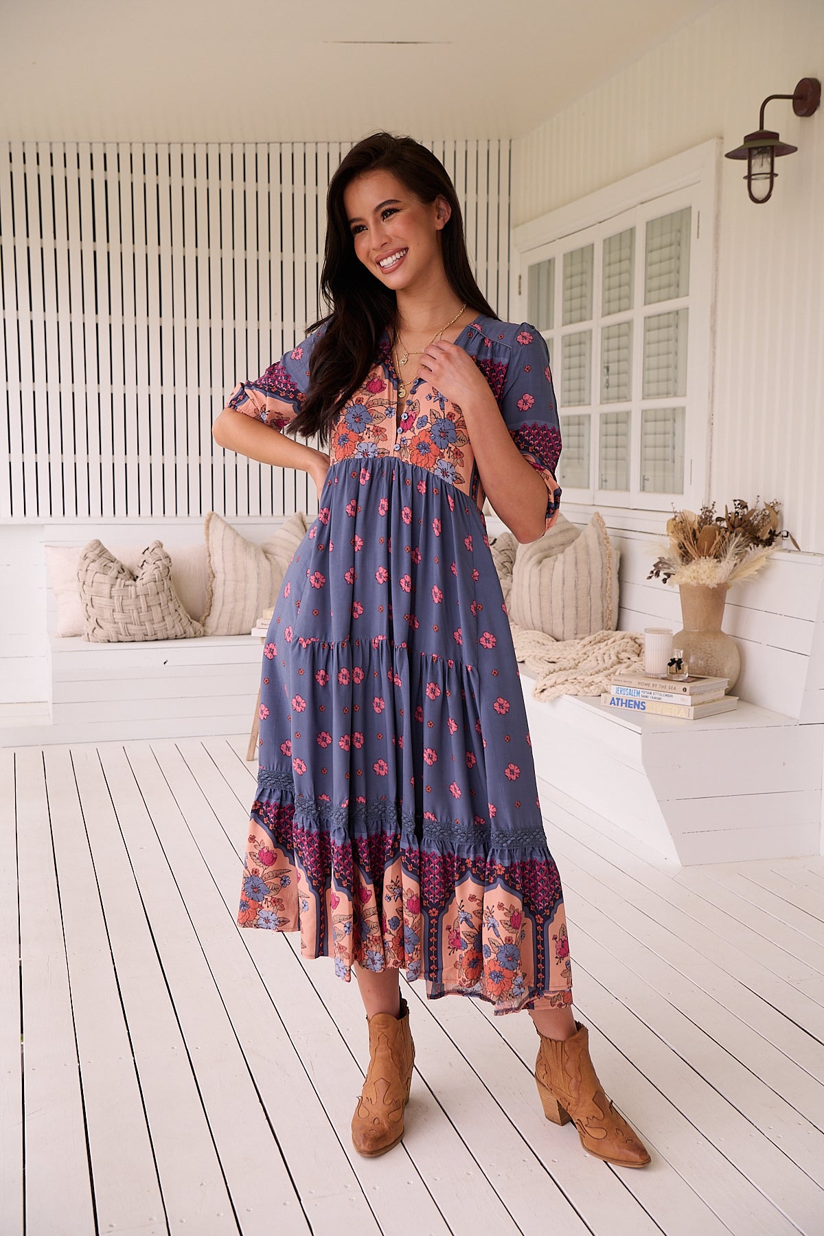 JAASE | LANEY EVE LACE MIDI DRESS | Bohemian Love Runway