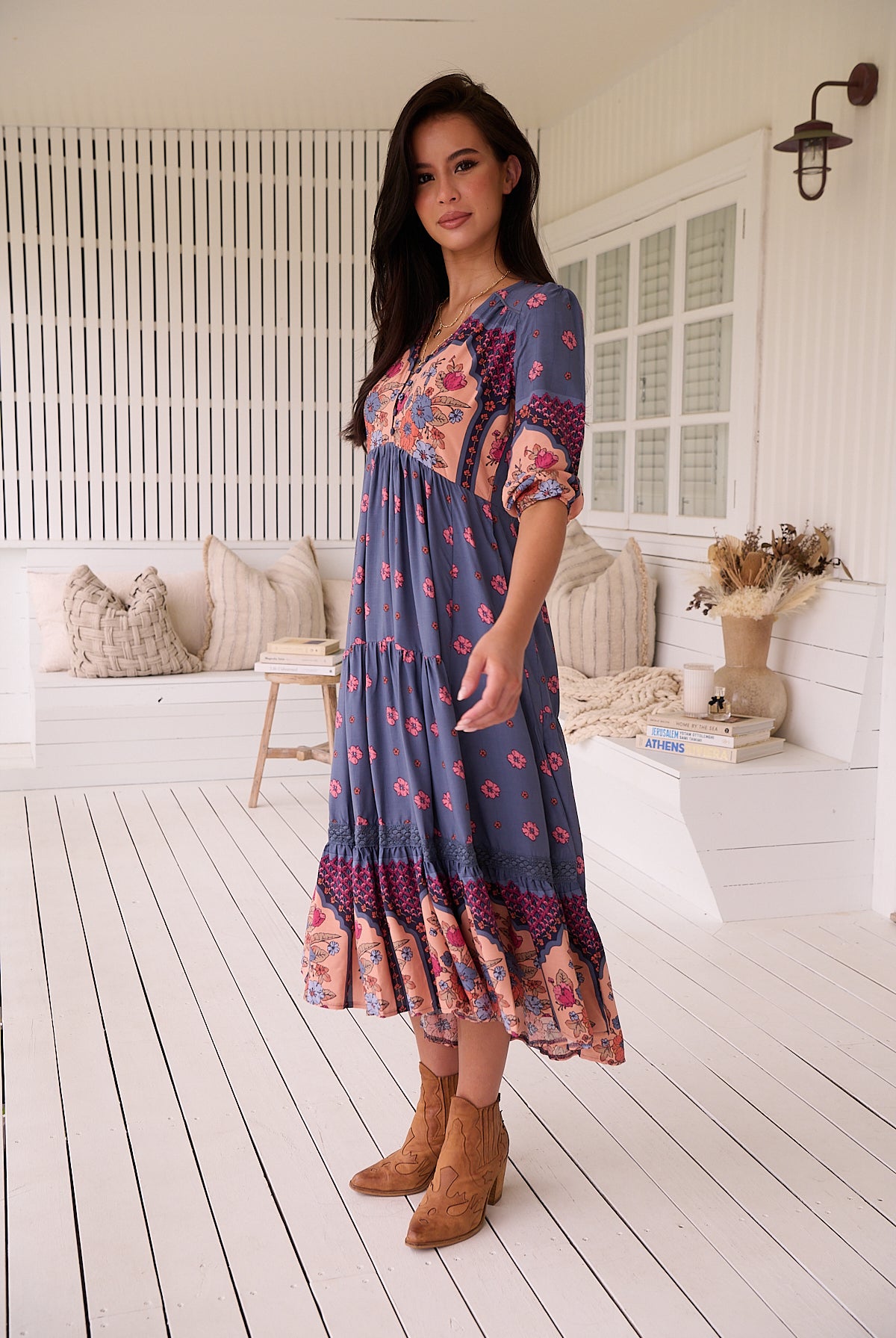 JAASE | LANEY EVE LACE MIDI DRESS | Bohemian Love Runway