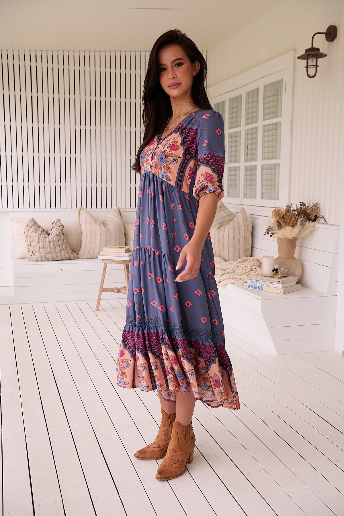 JAASE | LANEY EVE LACE MIDI DRESS | Bohemian Love Runway