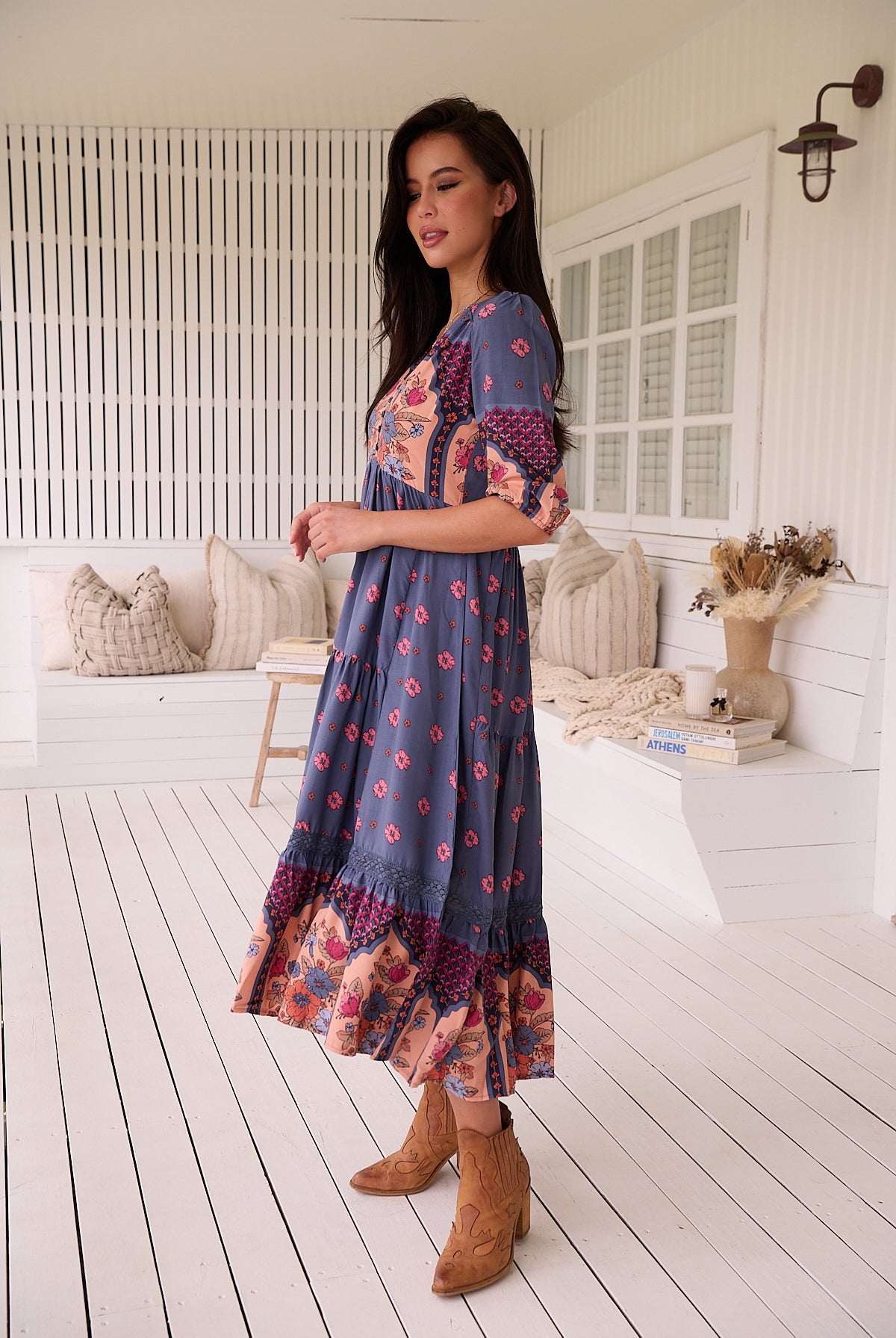 JAASE | LANEY EVE LACE MIDI DRESS | Bohemian Love Runway