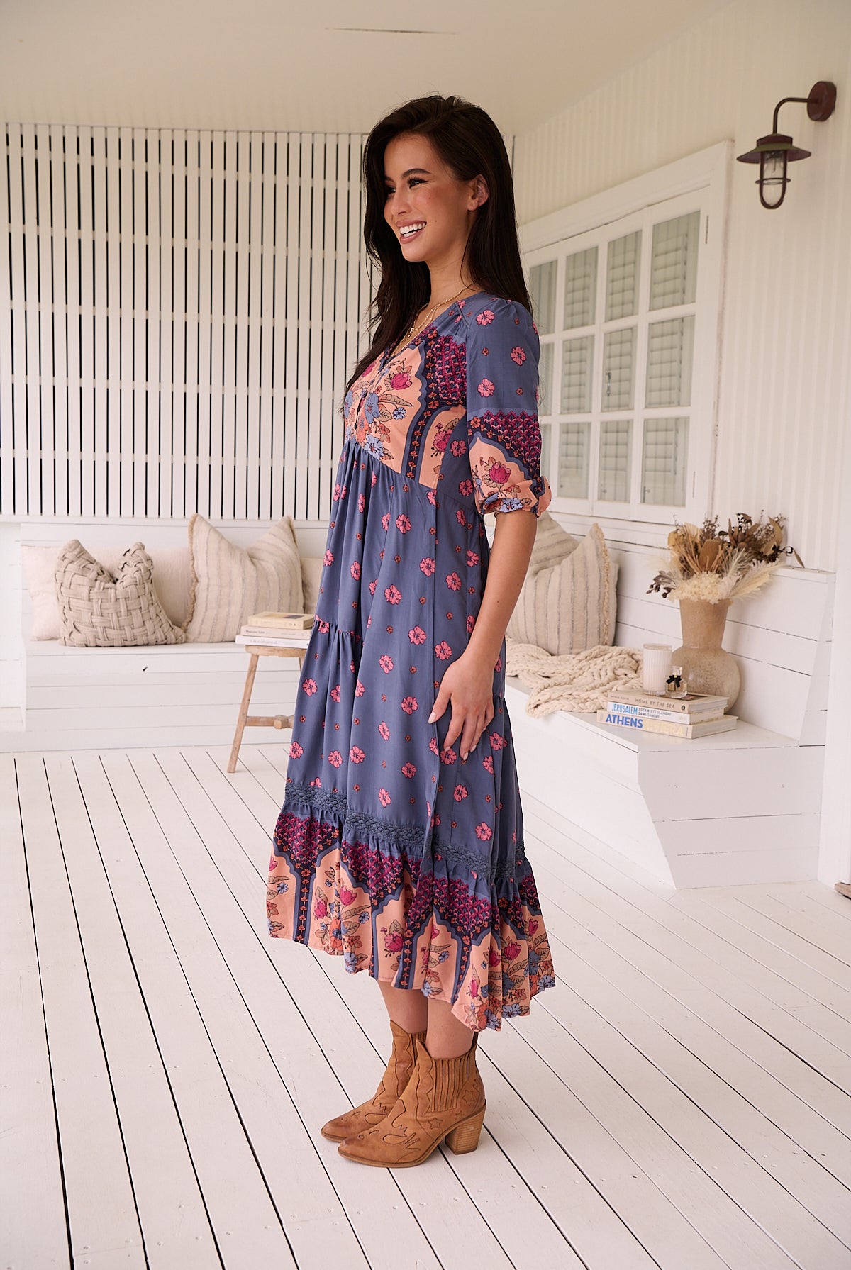 JAASE | LANEY EVE LACE MIDI DRESS | Bohemian Love Runway