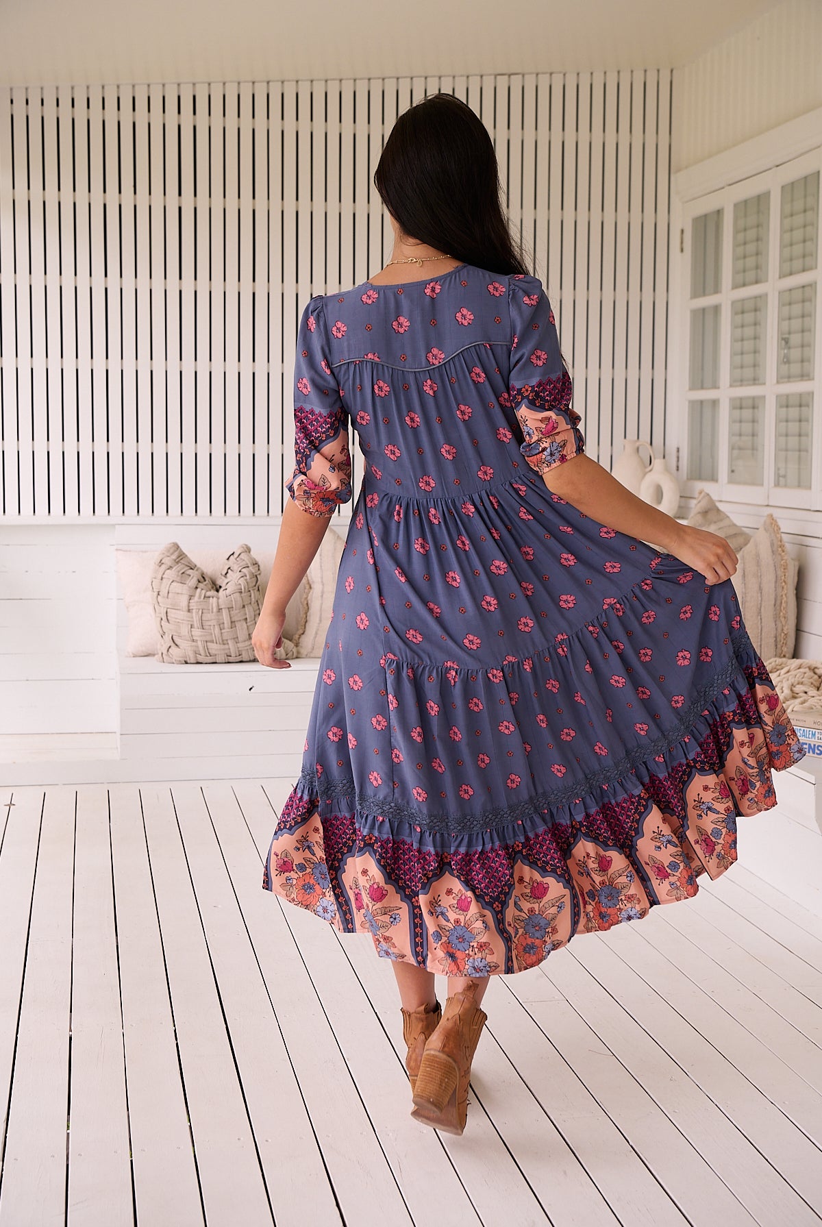 JAASE | LANEY EVE LACE MIDI DRESS | Bohemian Love Runway