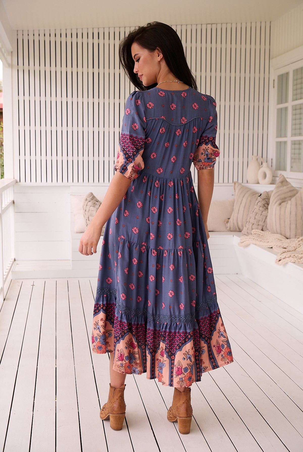 JAASE | LANEY EVE LACE MIDI DRESS | Bohemian Love Runway