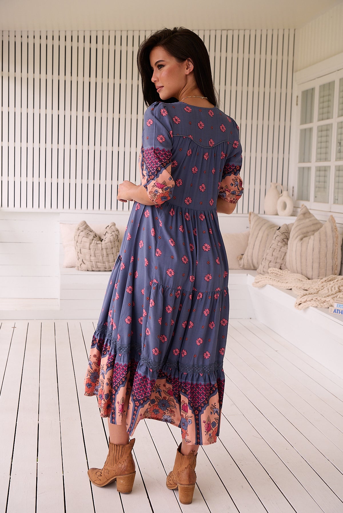 JAASE | LANEY EVE LACE MIDI DRESS | Bohemian Love Runway