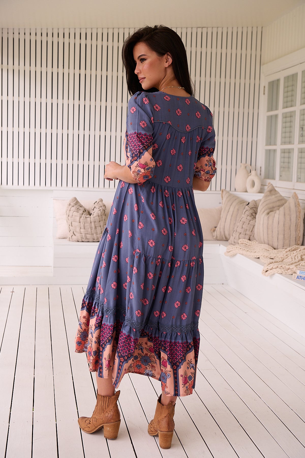 JAASE | LANEY EVE LACE MIDI DRESS | Bohemian Love Runway