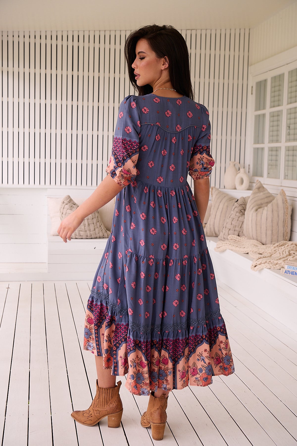 JAASE | LANEY EVE LACE MIDI DRESS | Bohemian Love Runway