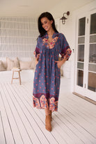 JAASE | LANEY BOHEME MIDI DRESS | Bohemian Love Runway
