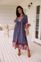 JAASE | LANEY BOHEME MIDI DRESS | Bohemian Love Runway