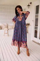 JAASE | LANEY BOHEME MIDI DRESS | Bohemian Love Runway