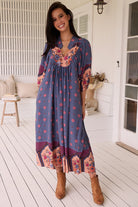 JAASE | LANEY BOHEME MIDI DRESS | Bohemian Love Runway
