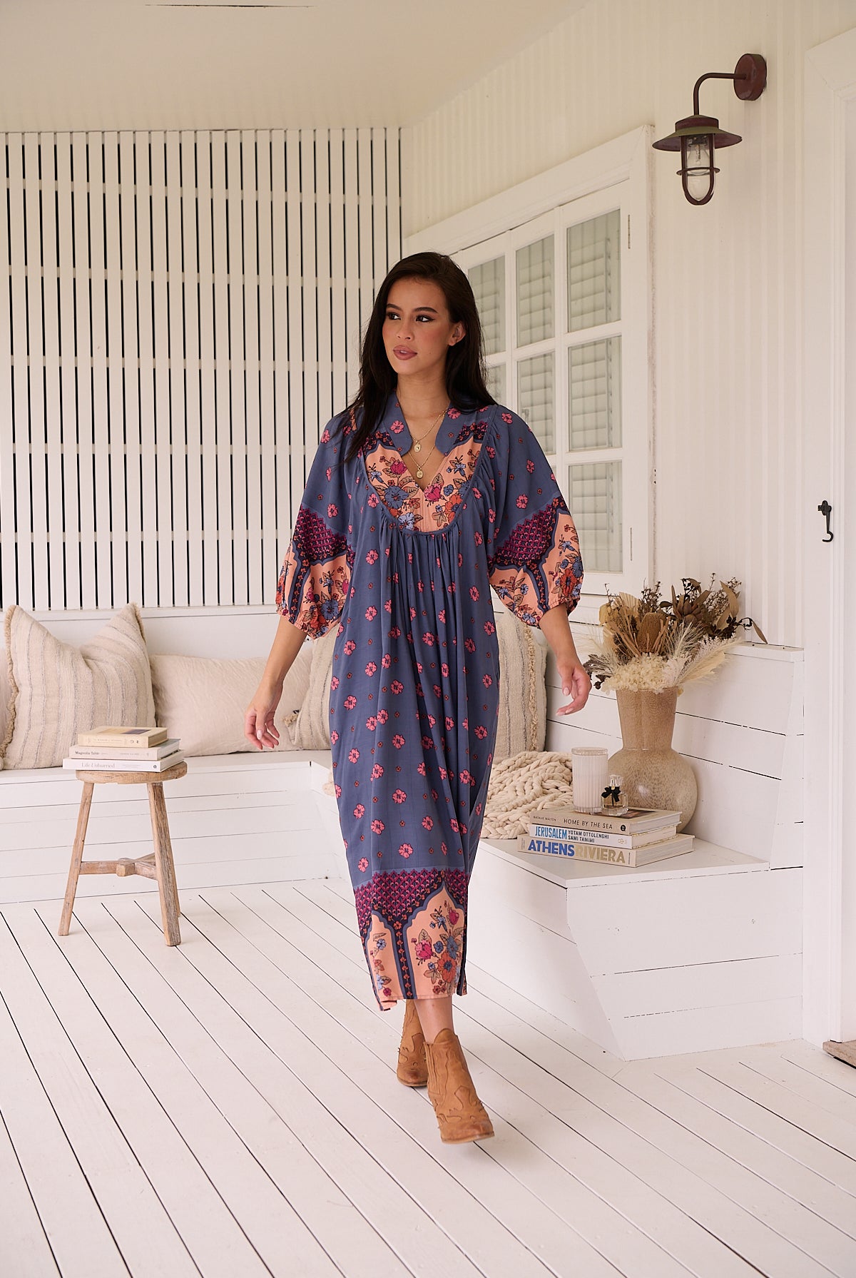 JAASE | LANEY BOHEME MIDI DRESS | Bohemian Love Runway