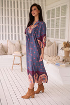 JAASE | LANEY BOHEME MIDI DRESS | Bohemian Love Runway