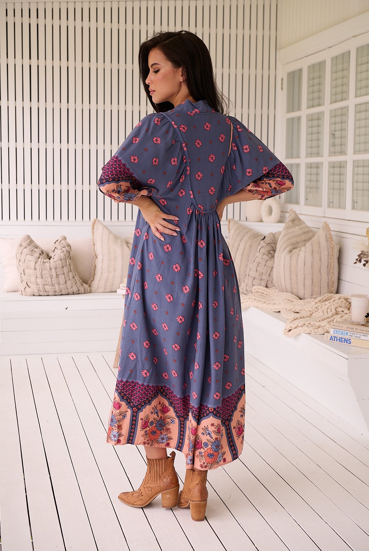 JAASE | LANEY BOHEME MIDI DRESS | Bohemian Love Runway