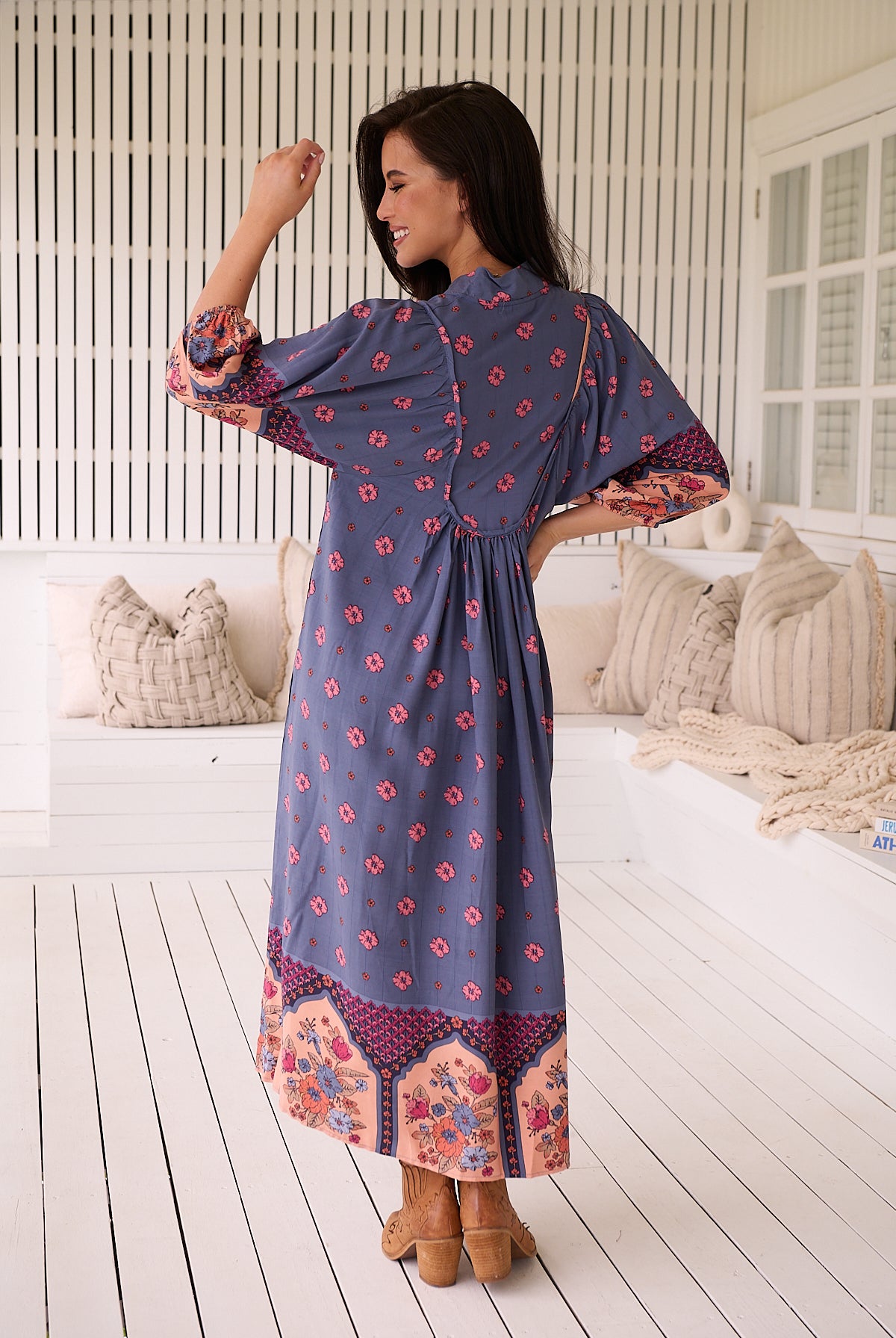 JAASE | LANEY BOHEME MIDI DRESS | Bohemian Love Runway