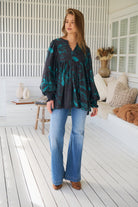 JAASE | MIDNIGHT LILLY PALOMA BLOUSE | Bohemian Love Runway