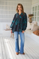 JAASE | MIDNIGHT LILLY PALOMA BLOUSE | Bohemian Love Runway