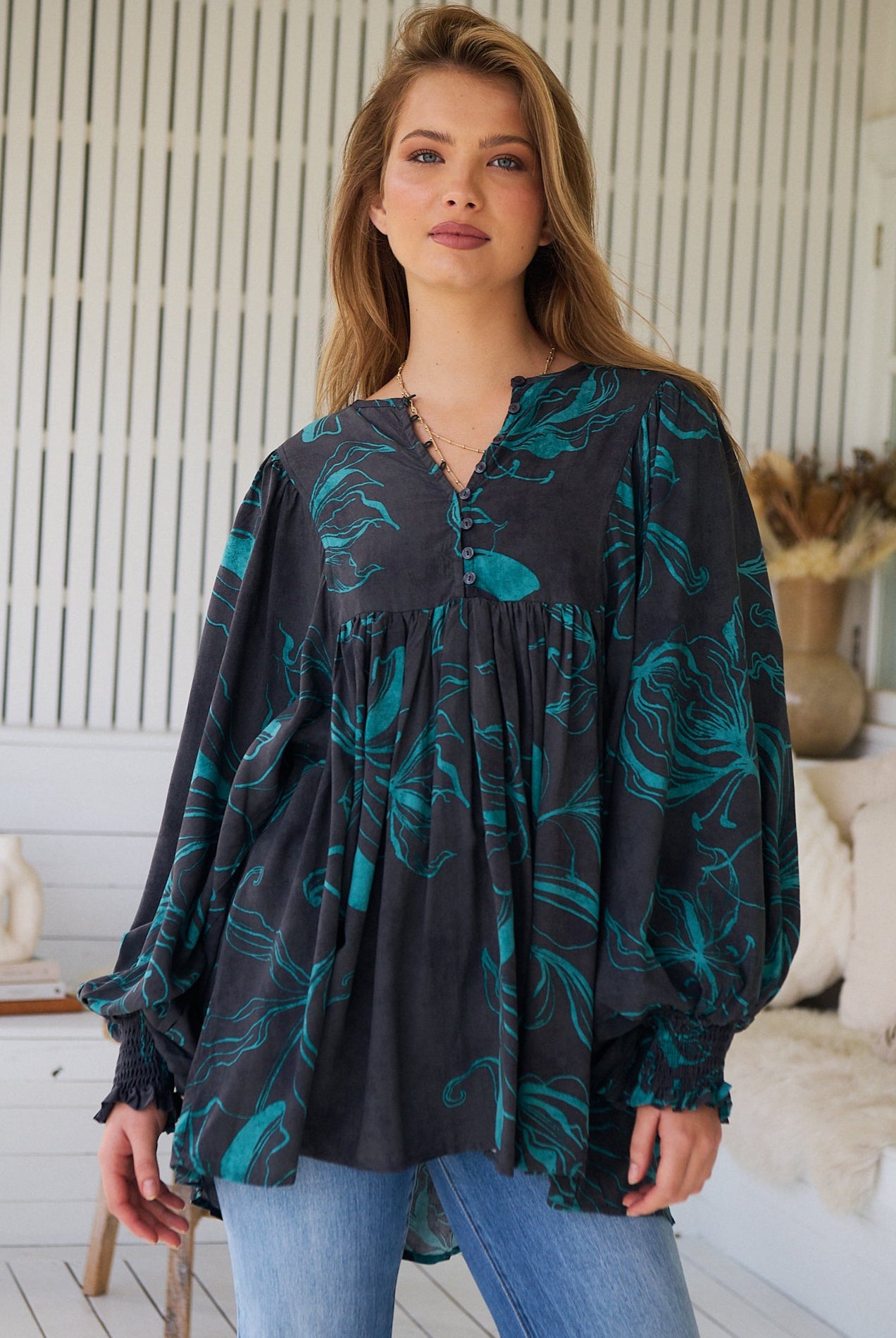 JAASE | MIDNIGHT LILLY PALOMA BLOUSE | Bohemian Love Runway