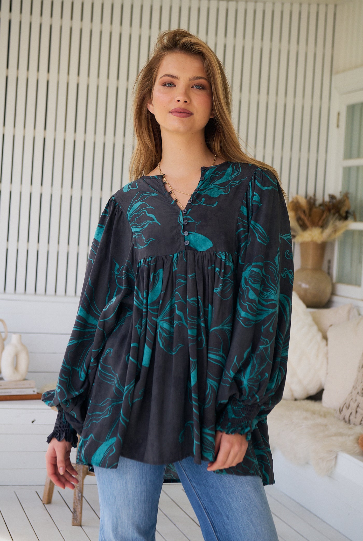 JAASE | MIDNIGHT LILLY PALOMA BLOUSE | Bohemian Love Runway