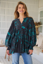 JAASE | MIDNIGHT LILLY PALOMA BLOUSE | Bohemian Love Runway