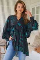 JAASE | MIDNIGHT LILLY PALOMA BLOUSE | Bohemian Love Runway