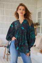 JAASE | MIDNIGHT LILLY PALOMA BLOUSE | Bohemian Love Runway