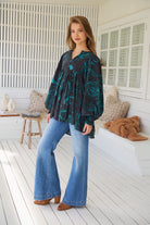 JAASE | MIDNIGHT LILLY PALOMA BLOUSE | Bohemian Love Runway