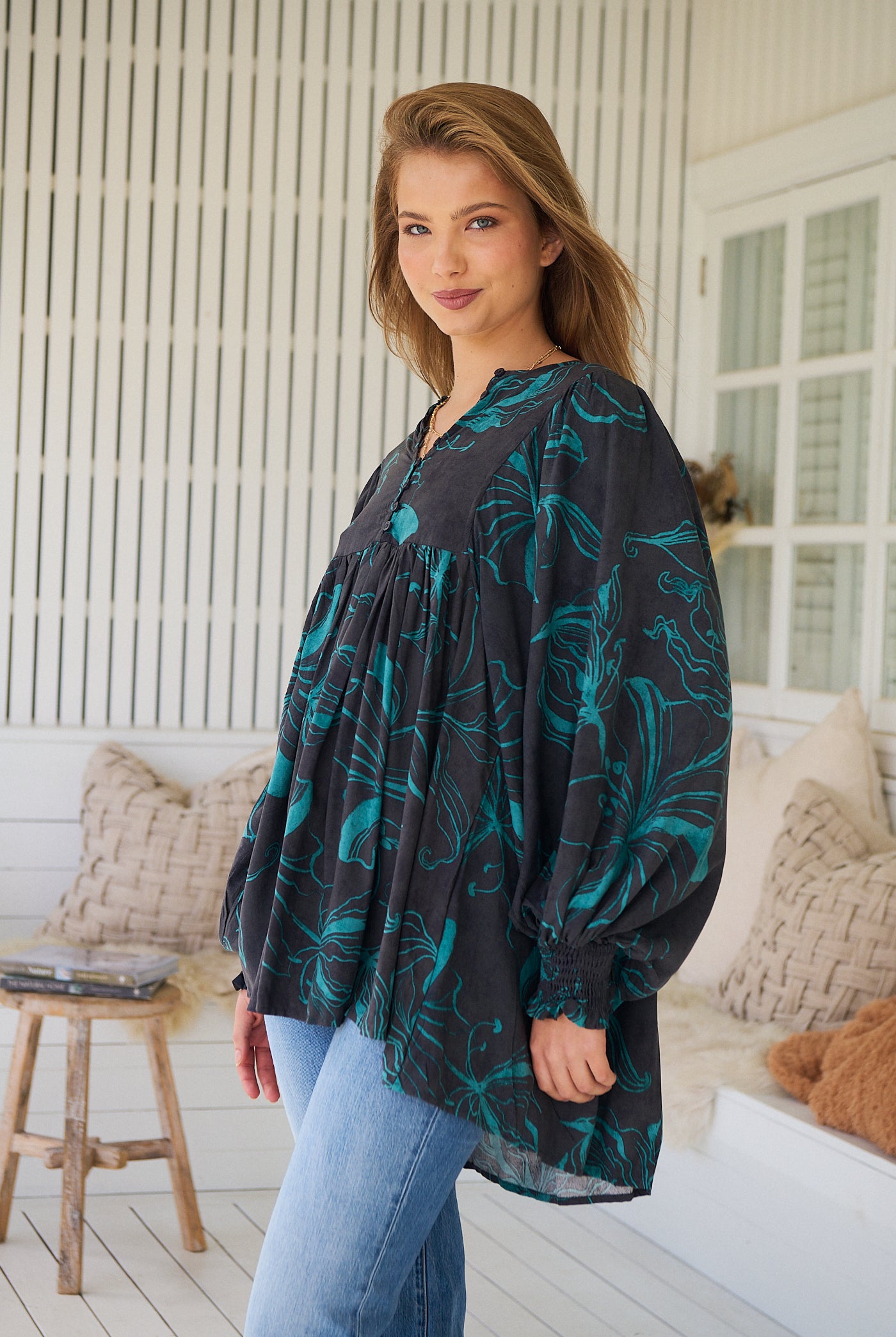 JAASE | MIDNIGHT LILLY PALOMA BLOUSE | Bohemian Love Runway
