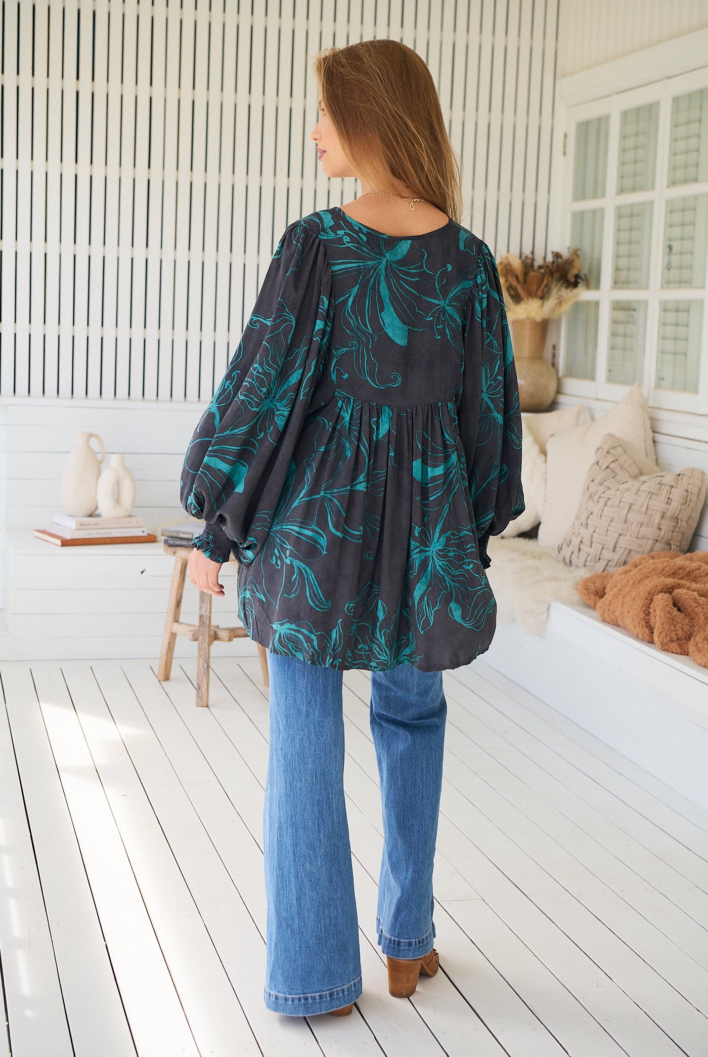 JAASE | MIDNIGHT LILLY PALOMA BLOUSE | Bohemian Love Runway