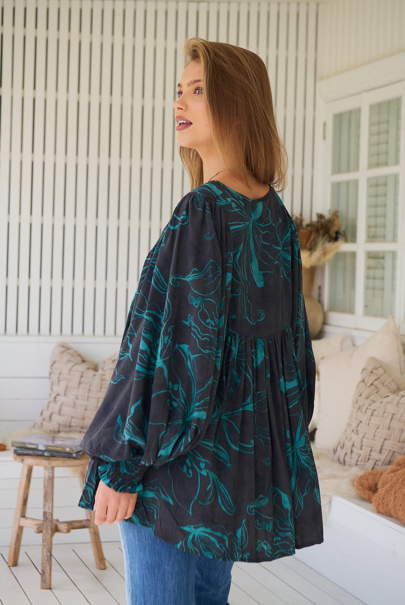 JAASE | MIDNIGHT LILLY PALOMA BLOUSE | Bohemian Love Runway