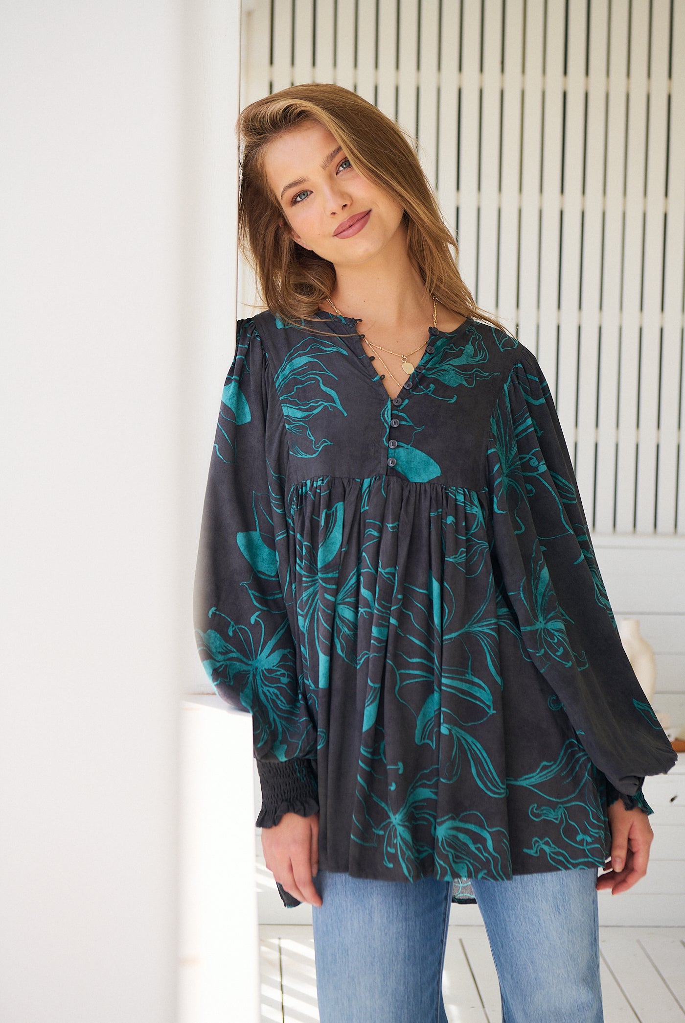 JAASE | MIDNIGHT LILLY PALOMA BLOUSE | Bohemian Love Runway