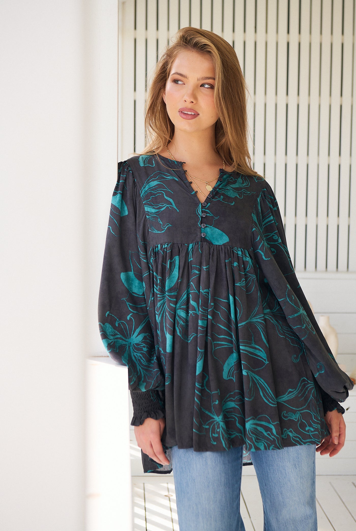 JAASE | MIDNIGHT LILLY PALOMA BLOUSE | Bohemian Love Runway