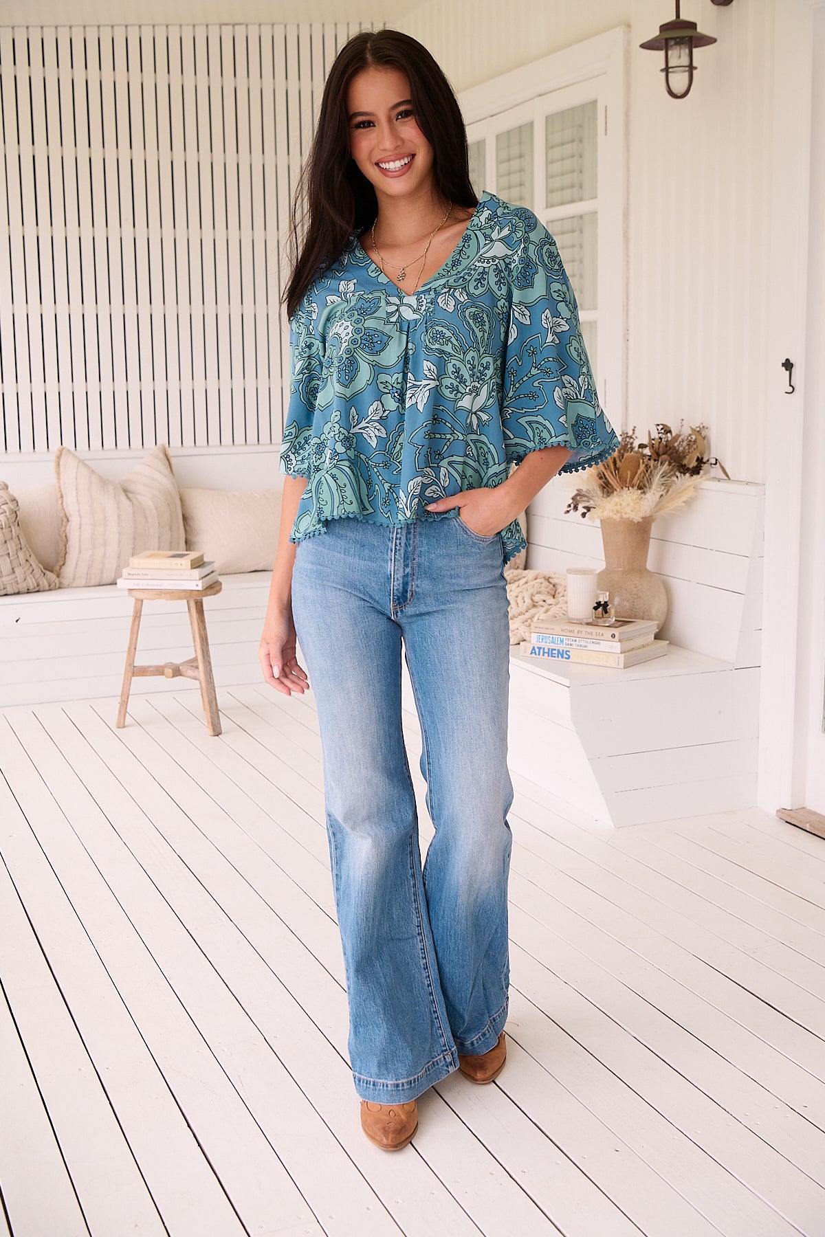 JAASE | SERENADE GABRIELLA TOP | Bohemian Love Runway