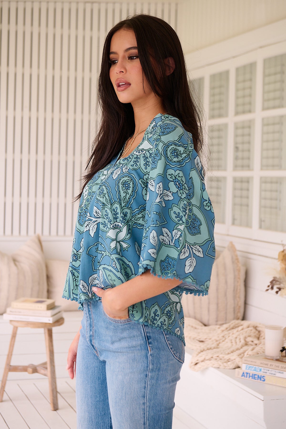 JAASE | SERENADE GABRIELLA TOP | Bohemian Love Runway