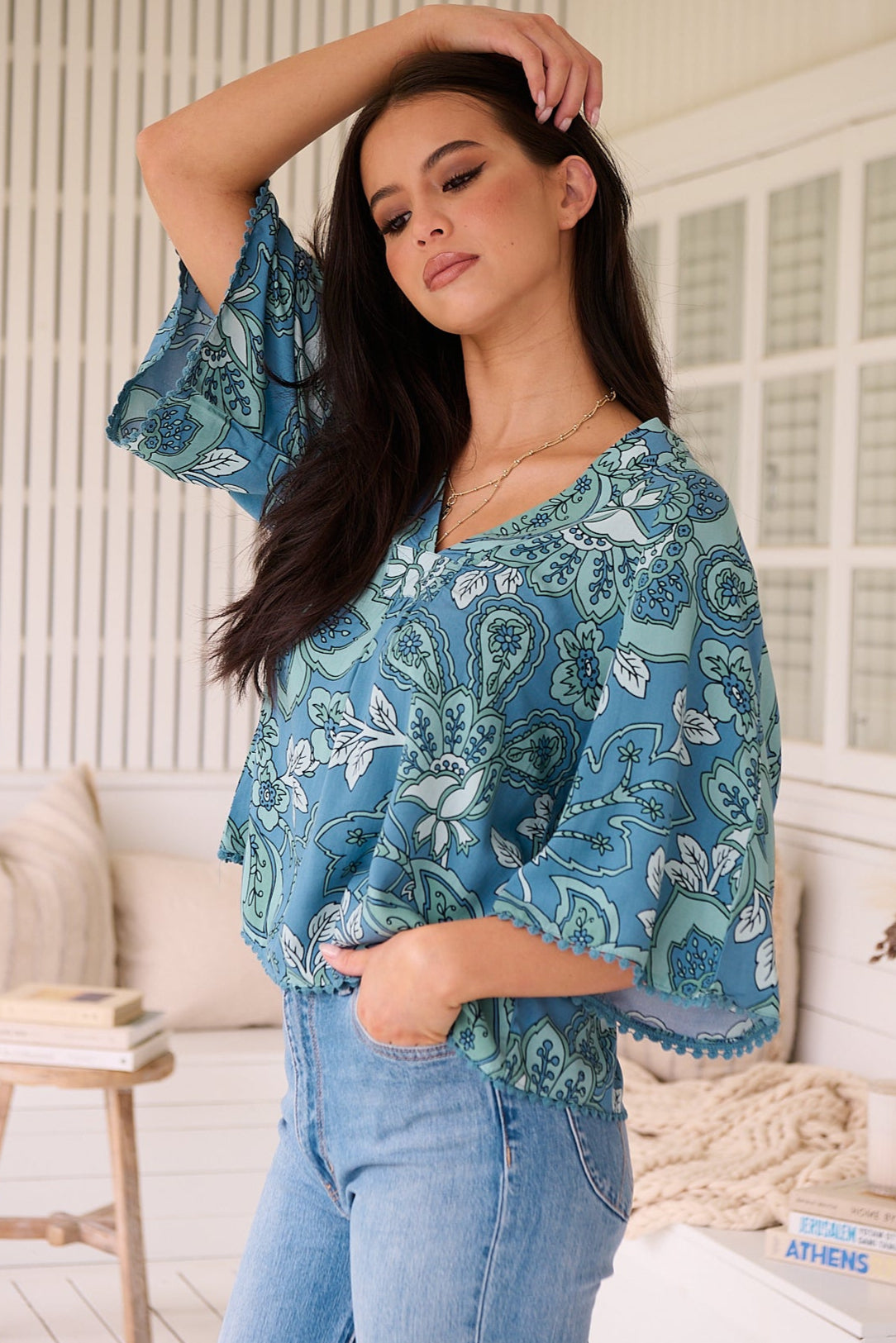 JAASE | SERENADE GABRIELLA TOP | Bohemian Love Runway