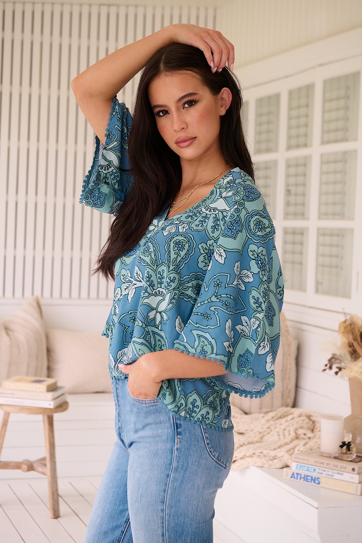 JAASE | SERENADE GABRIELLA TOP | Bohemian Love Runway